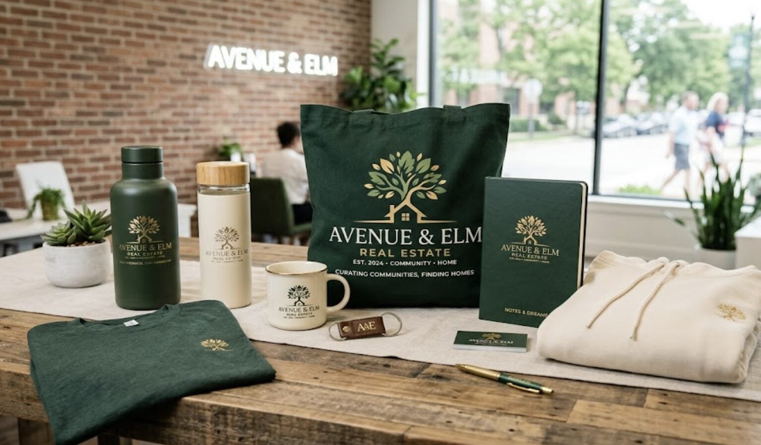 How Realtors Use Merch As Local Advertising